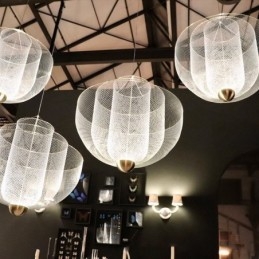 Nordic Grid Designer Creativ și unic Formă Artă decorativă suspendată