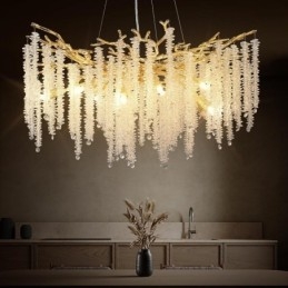 Candelabru de cristal modern rafinat