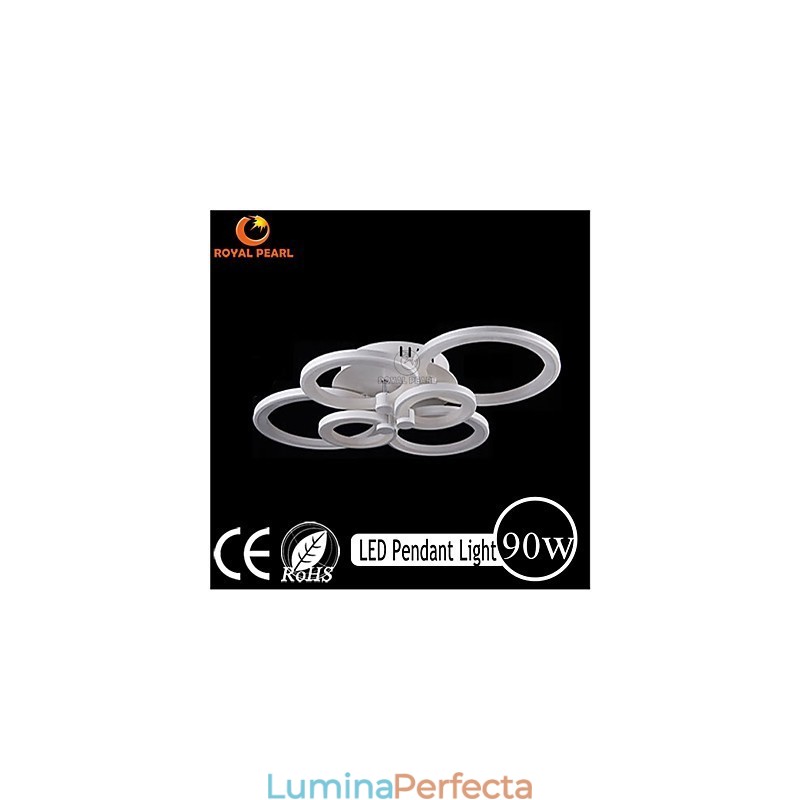 Plafoniera cu pandantiv acrilic cu design elegant