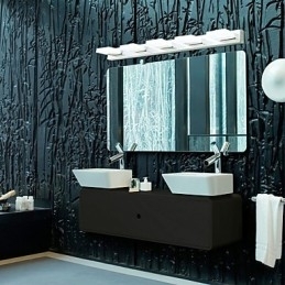 Aplice Perete Iluminat Baie Modern Contemporan Metal