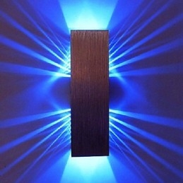 Lampă de perete modernă cu design luminoasă împrăștiată 2 nuanțe cubice