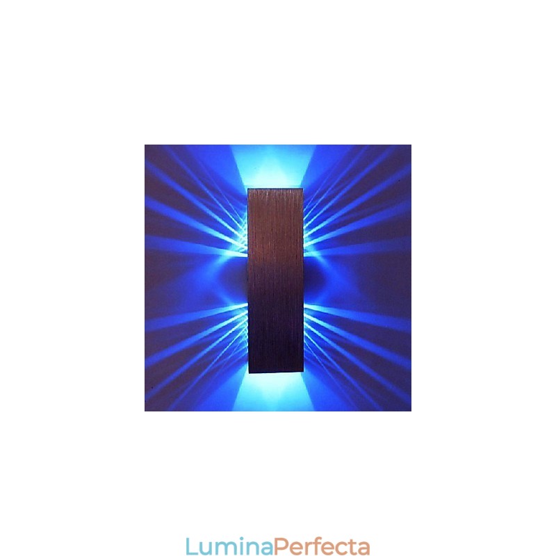 Lampă de perete modernă cu design luminoasă împrăștiată 2 nuanțe cubice