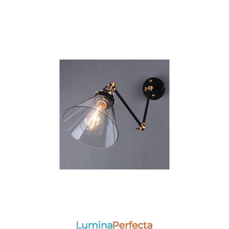 Lumini cu brat oscilant Rustic Lodge Metal