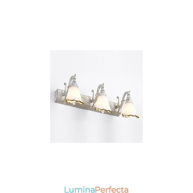 Aplice Perete Iluminat Baie Aplice Lectură Mini Stil Rustic Lodge Metal