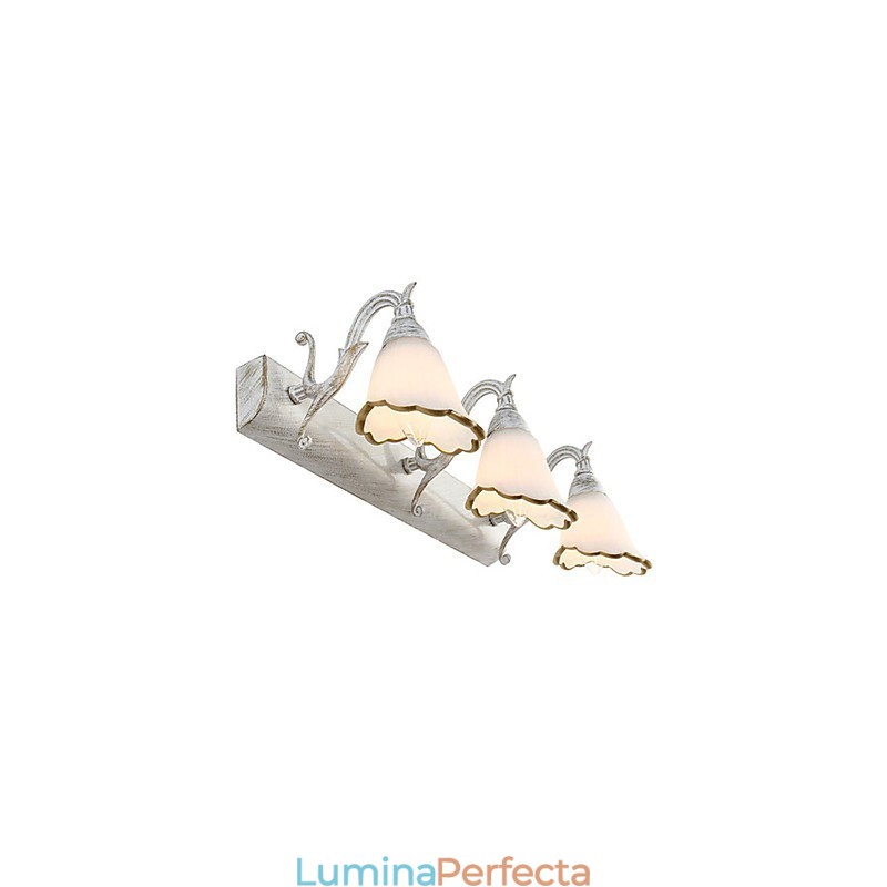 Aplice Perete Iluminat Baie Aplice Lectură Mini Stil Rustic Lodge Metal