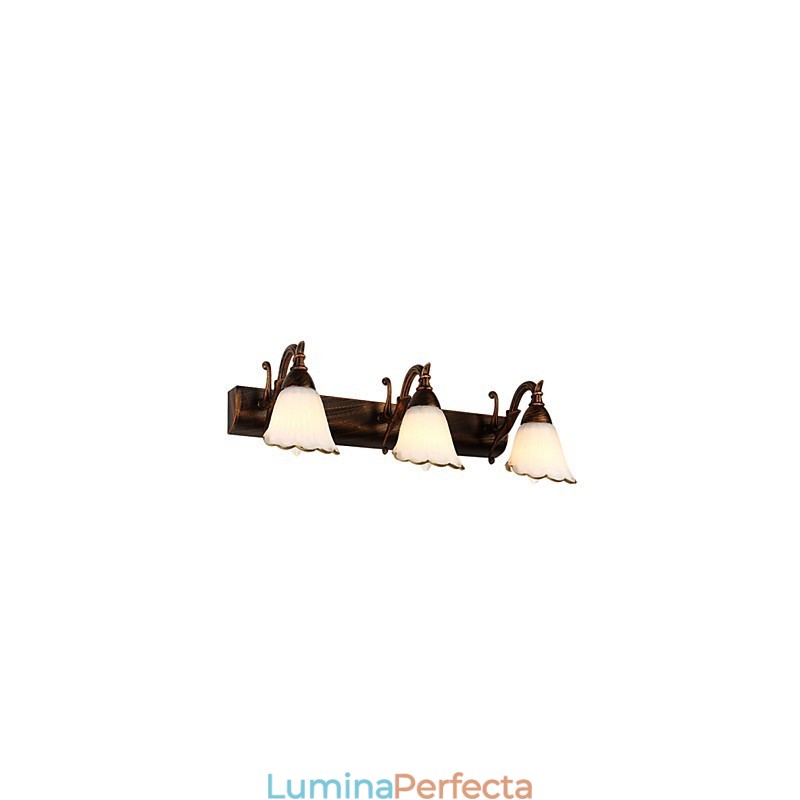 Aplice Perete Iluminat Baie Aplice Lectură Mini Stil Rustic Lodge Metal