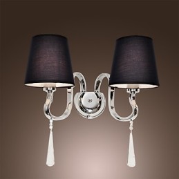 Applique de perete din cristal tradițional clasic din metal