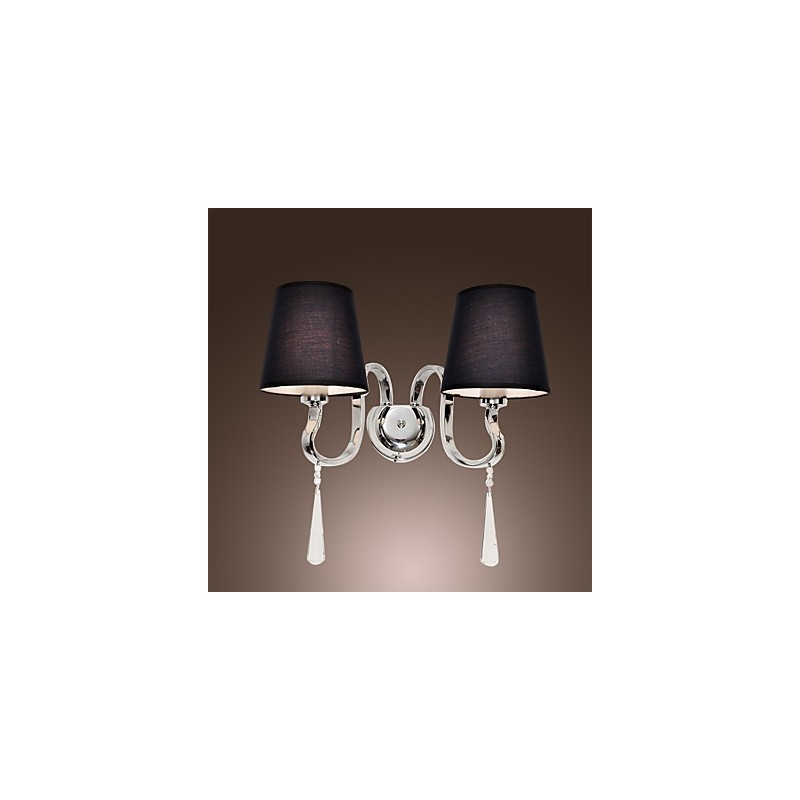 Applique de perete din cristal tradițional clasic din metal