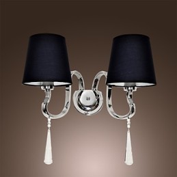 Applique de perete din cristal tradițional clasic din metal