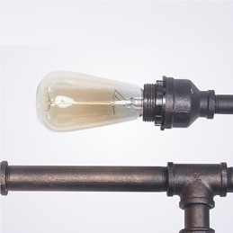 Lampă de perete industrială vintage, baie, bucătărie, țeavă de sufragerie Edison Light, aplice de bar pentru sufragerie de lux Lamparas FJ DB2 014A0