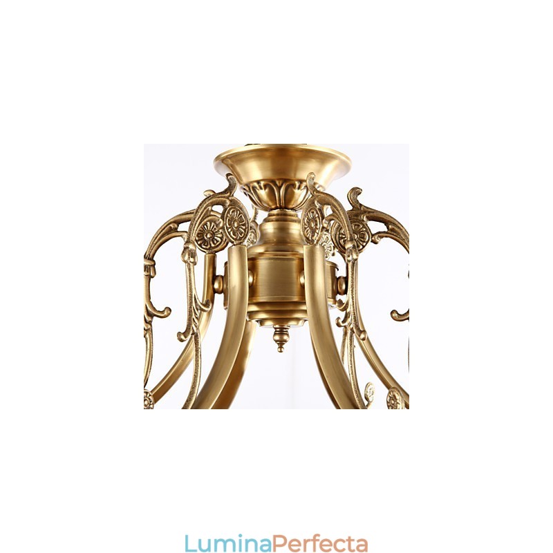 Tradițional Clasic Rustic Lodge alamă metal încastrat