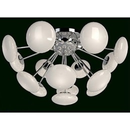 Lampă ModernYestaurant Lampă Circulară Simple Artă din Sticlă Pendant Stil European
