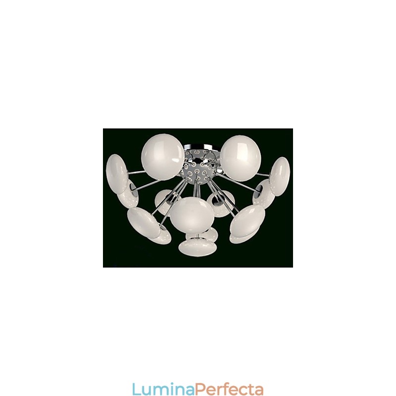 Lampă ModernYestaurant Lampă Circulară Simple Artă din Sticlă Pendant Stil European