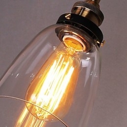 Applique de perete din sticlă Industrial Edison Simplicity Capac cu bază metalică Sufragerie Cameră de studiu Birou Lumină de perete pe hol