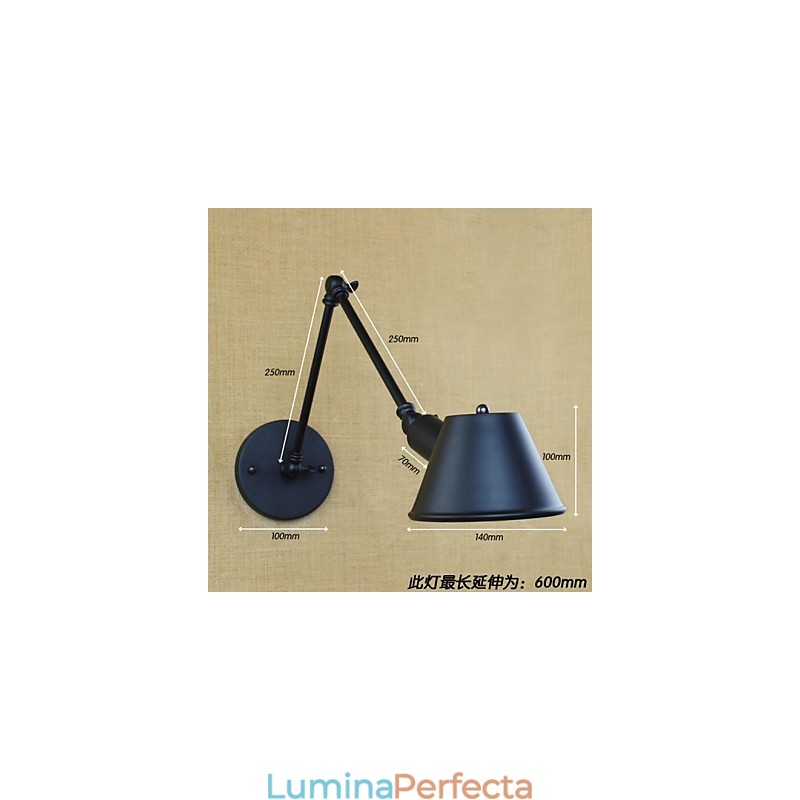 Industrial Air Personalitate Creativă Braț Lung Bar Cafe Decorat Pur și simplu Aplice Decorativă