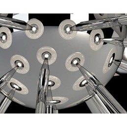 Lampă ModernYestaurant Lampă Circulară Simple Artă din Sticlă Pendant Stil European