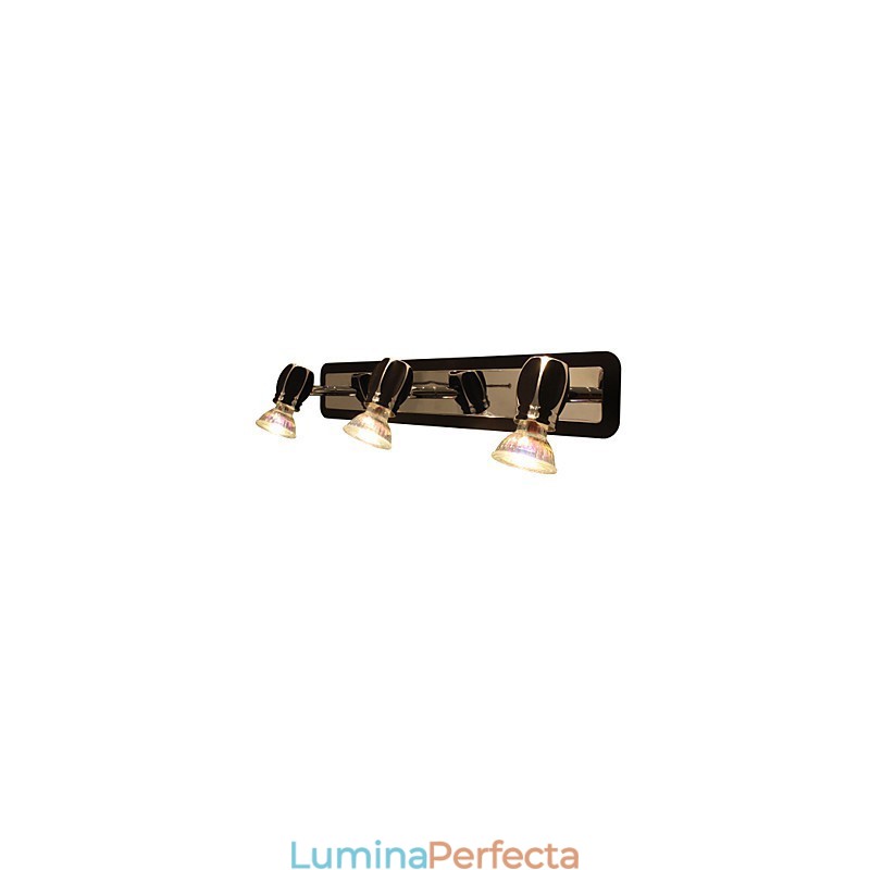 Applique Negre Moderne De Perete Lumini De Baie Cu 3 Lumini