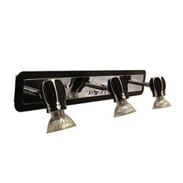Applique Negre Moderne De Perete Lumini De Baie Cu 3 Lumini
