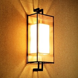 Lampă de perete retro, rustică, nordică, din sticlă, pentru dormitor