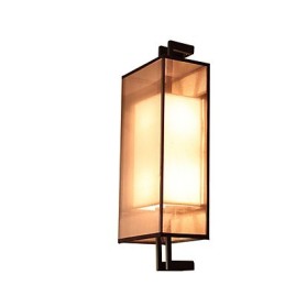Lampă de perete retro, rustică, nordică, din sticlă, pentru dormitor
