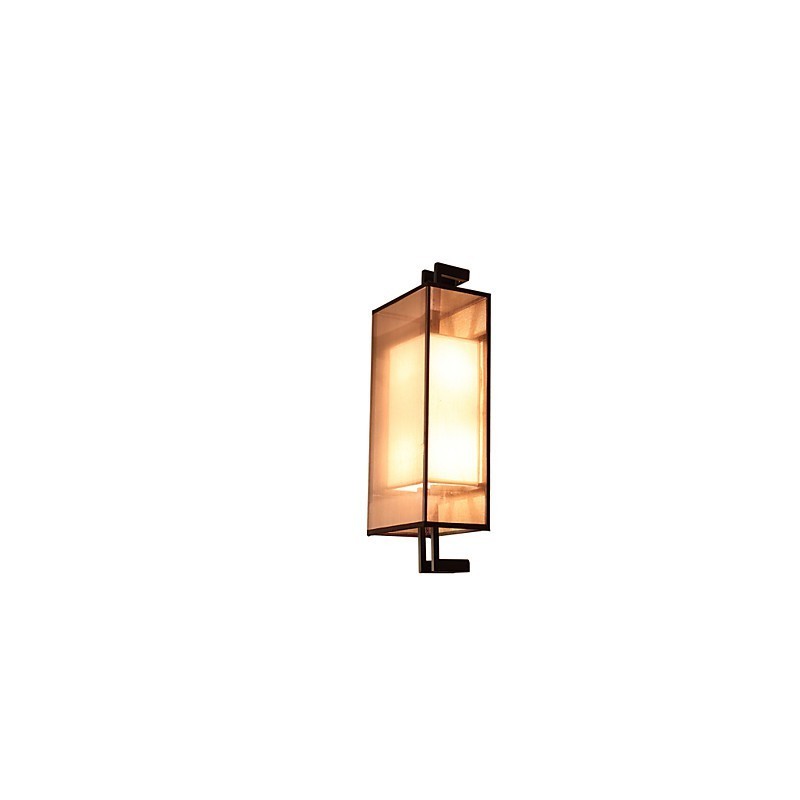 Lampă de perete retro, rustică, nordică, din sticlă, pentru dormitor