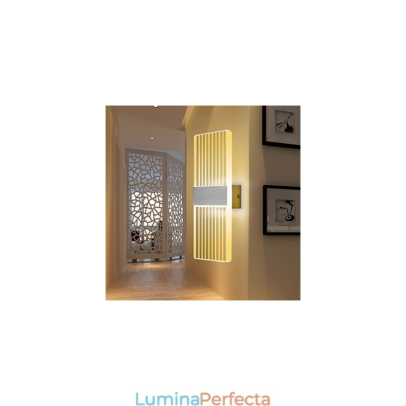 Creativ, simplu, modă, modernă, lampă de perete