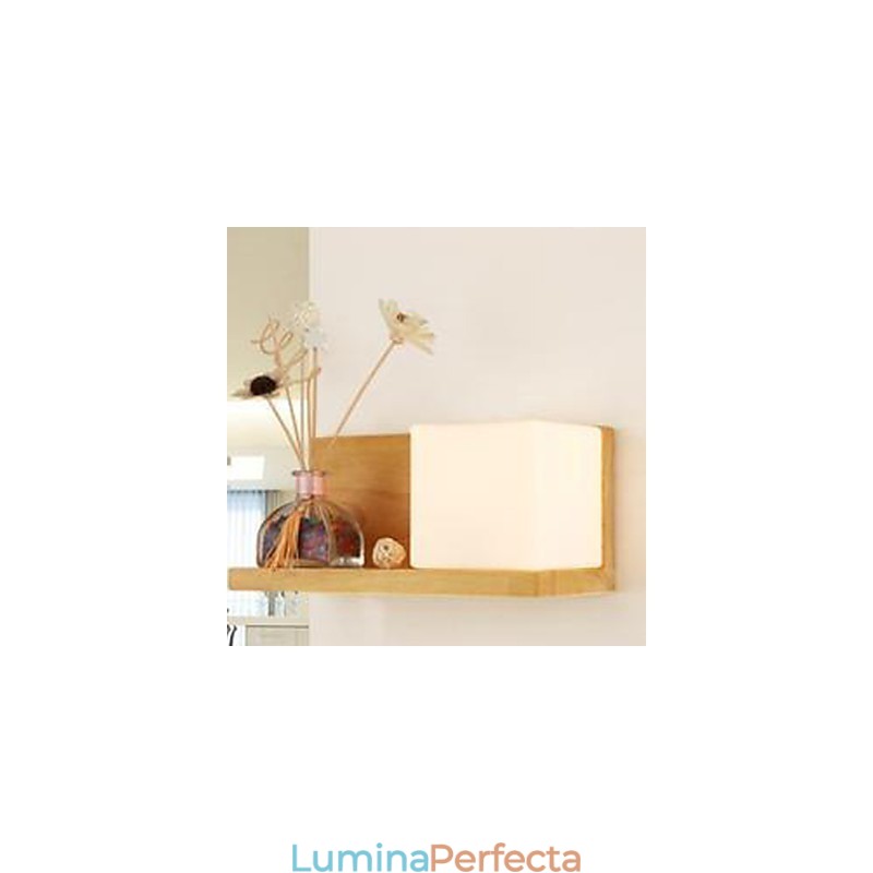 Aplică creativă contemporană și contractată din lemn masiv din sticlă