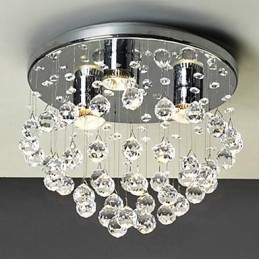 Montaj încastrabil galvanizat în stil mini de cristal modern contemporan