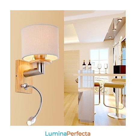 Aplică One Light cu lumină de lectură Aplică One Light cu lumină de lectură