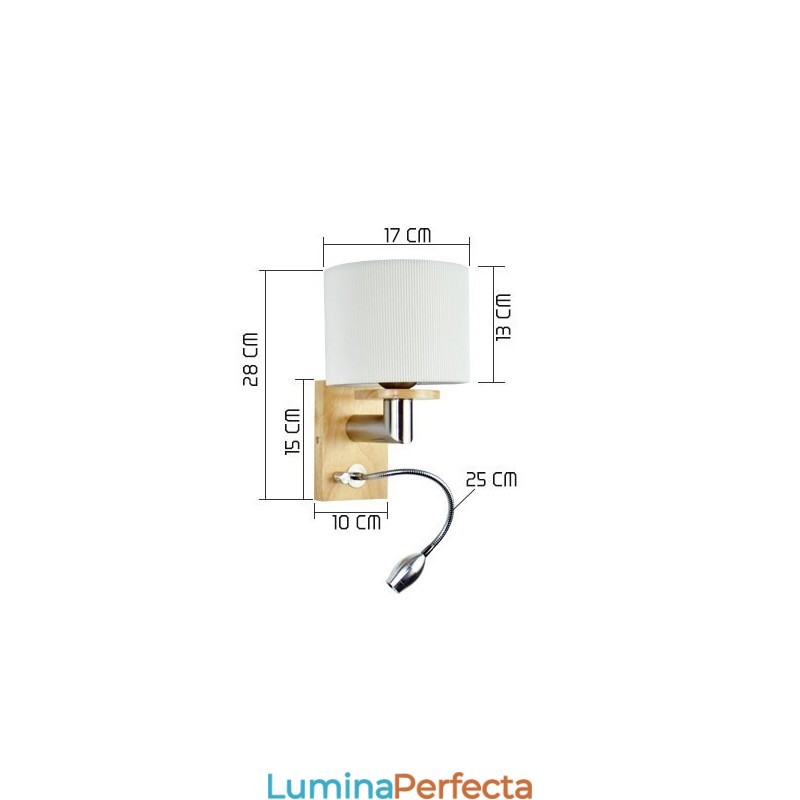Aplică One Light cu lumină de lectură