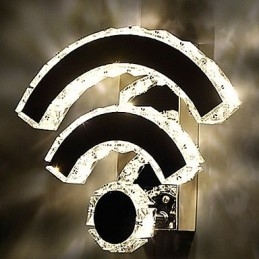 WIFI Applice Cristal Cristal Modern Contemporan Pat Living Hotel Metal