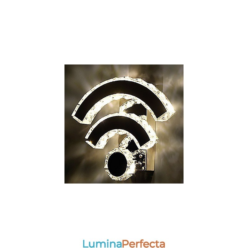WIFI Applice Cristal Cristal Modern Contemporan Pat Living Hotel Metal