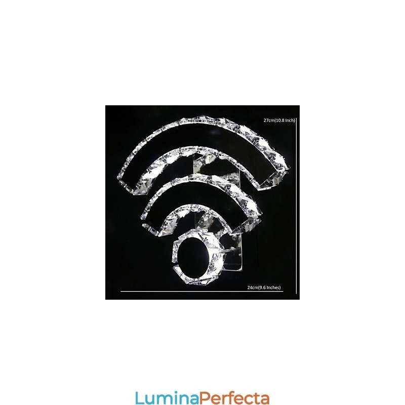 WIFI Applice Cristal Cristal Modern Contemporan Pat Living Hotel Metal