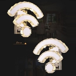 WIFI Applice Cristal Cristal Modern Contemporan Pat Living Hotel Metal