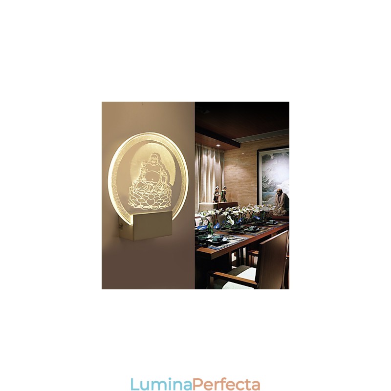 Acrilic Lampă PVC Lampă Light Chip Modern Contemporan Metal