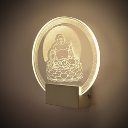 Acrilic Lampă PVC Lampă Light Chip Modern Contemporan Metal