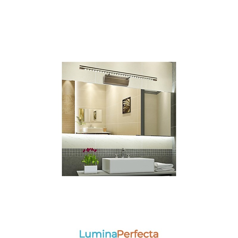 Lampă pentru oglindă cu tub rotund