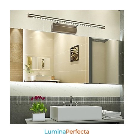 Lampă pentru oglindă cu tub rotund