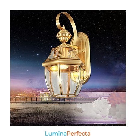 Lampă de grădină Lampă plină de cupru Lampă de exterior Lampă rezistentă la apă A Lampă de grădină Lampă plină de cupru Lampă de exterior Lampă rezistentă la apă A