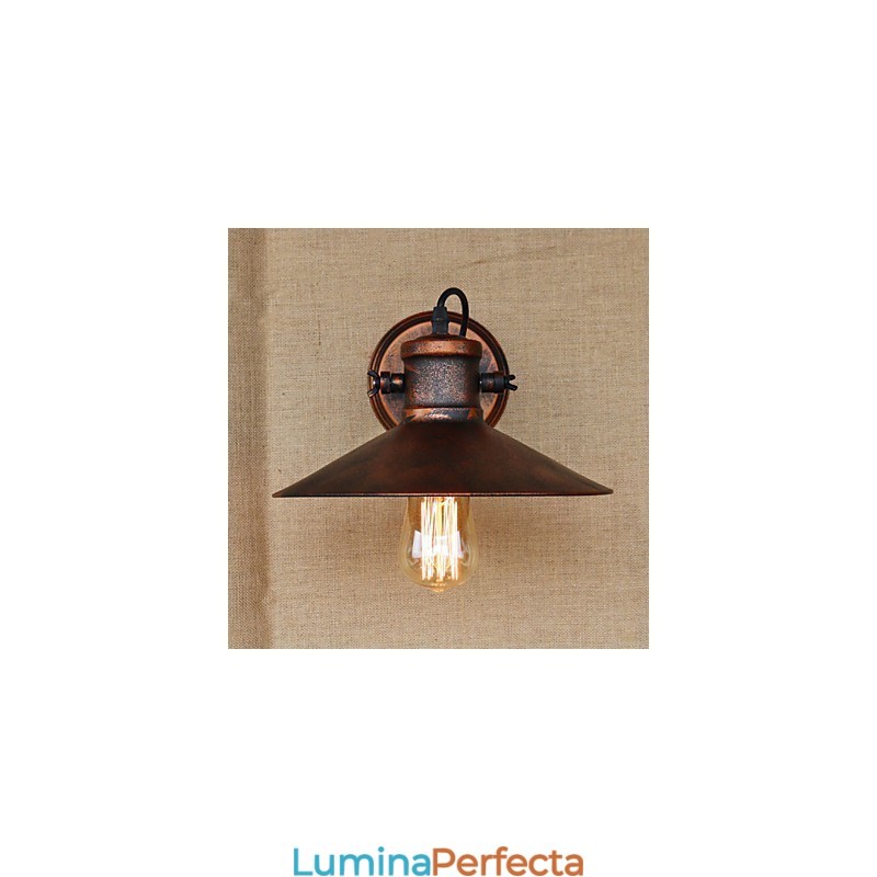 Loft industrial Depozit Creativ Living Room Balcon Vânt Feruginos Nostalgic Retro Pastoral Scară Lampă de perete
