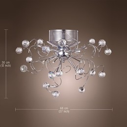Candelabru Cristal Design Modern Living 9 Lumini
