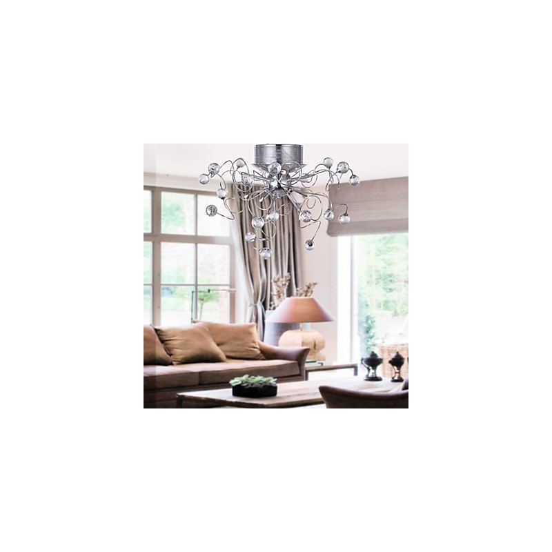 Candelabru Cristal Design Modern Living 9 Lumini