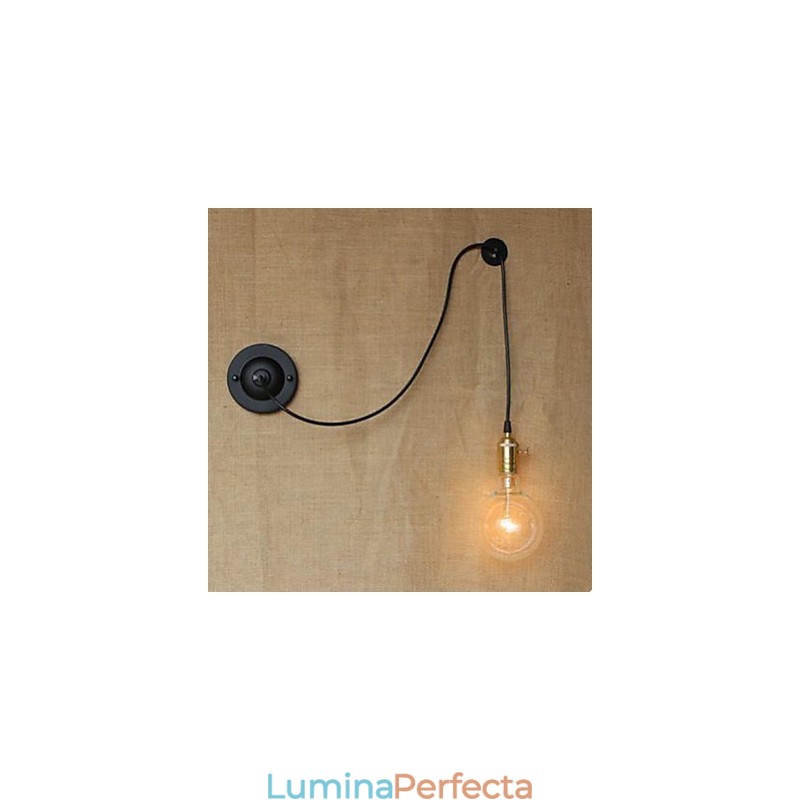 Free Climbing Contracted Wire Free Control Lampă de perete Art