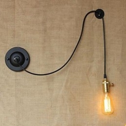Free Climbing Contracted Wire Free Control Lampă de perete Art