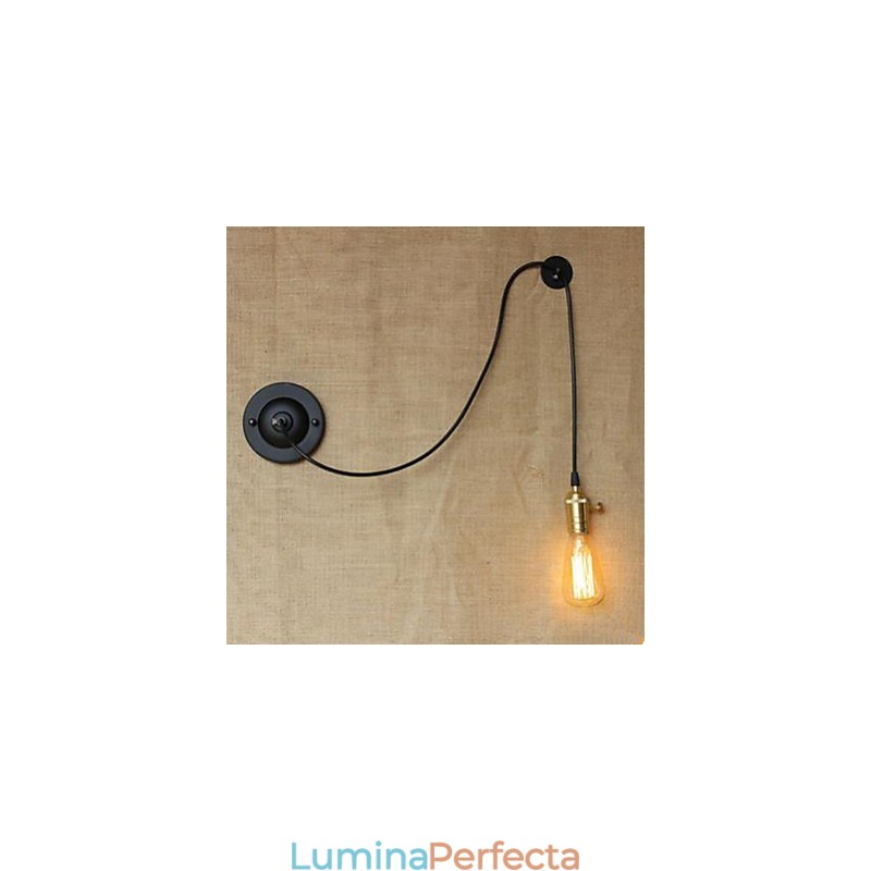 Free Climbing Contracted Wire Free Control Lampă de perete Art
