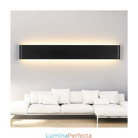 Aplice Moderne Luminoase Interior Negru Alb 72cm Aplice Moderne Luminoase Interior Negru Alb 72cm