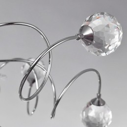 Candelabru Cristal Design Modern Living 9 Lumini