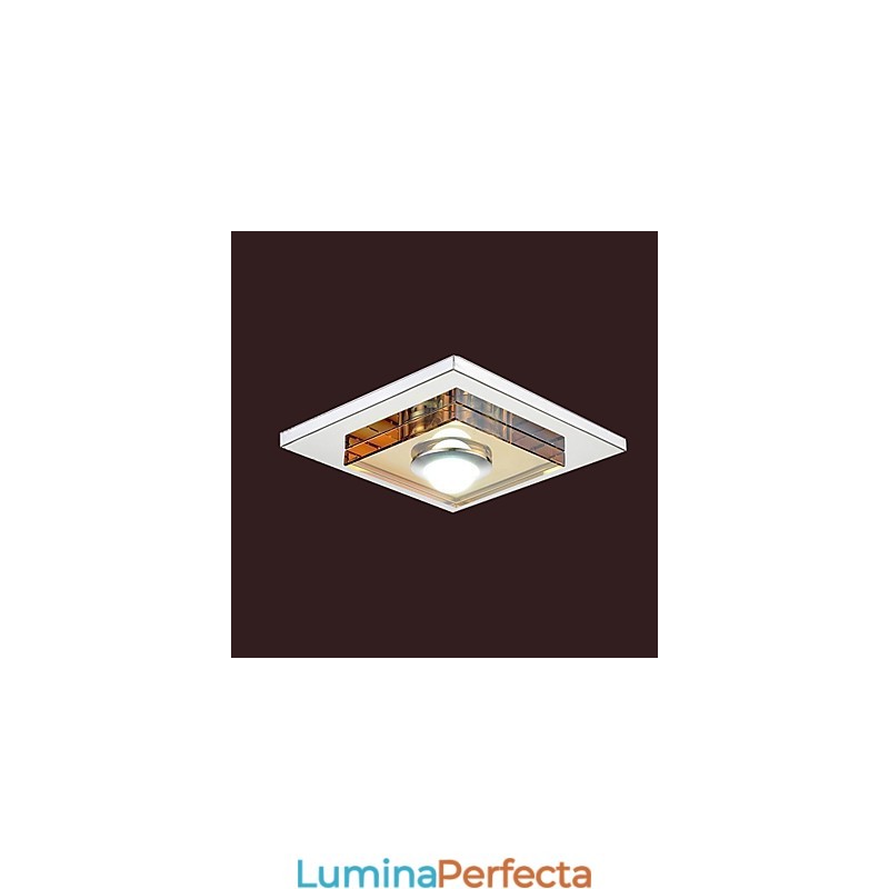 Plafoniera de cristal chihlimbar 1 lumina Plafoniera