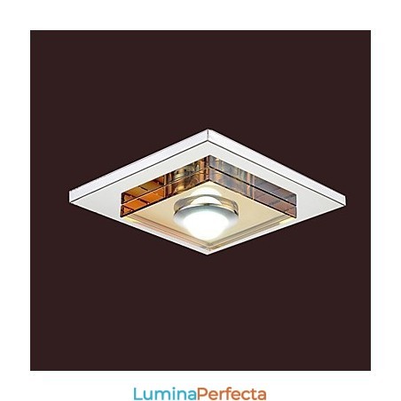Plafoniera de cristal chihlimbar 1 lumina Plafoniera Plafoniera de cristal chihlimbar 1 lumina Plafoniera