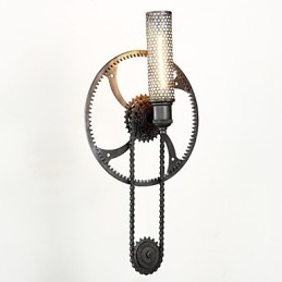 Aplic de perete Grand Mercure Mount Loft Steampunk Nordic American Warehouse Aplic de perete retro industrial Gear